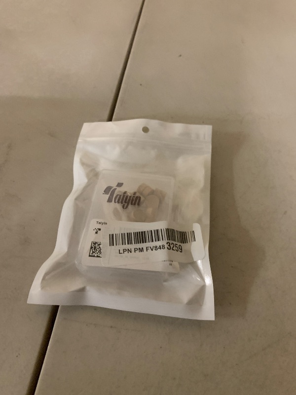 Photo 1 of 20 Pcs Trombone Spit Valve Cork Trumpet Repairing Cork Pads 9 x 4 mm Trumpet Trombone Water Key Pad Replacement with Storage Box for Musical Instrument Accessories Kit