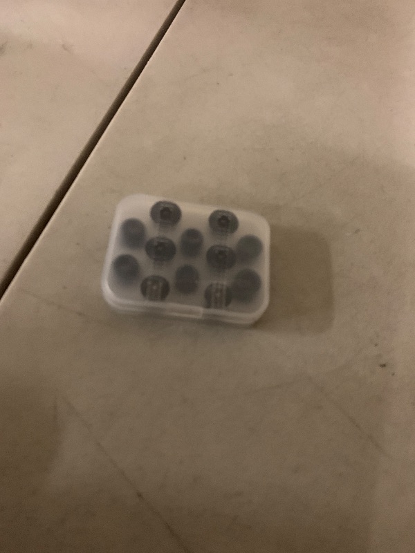 Photo 1 of [6 Pairs] Earphone Tips New bee 12pcs Replacement Earbud Tips Blocking Out Ambient Noise Memory Foam Earbuds Inner 4.9mm for in-Ear Headphones with 5mm-7mm Tips (Black, S/M/L)