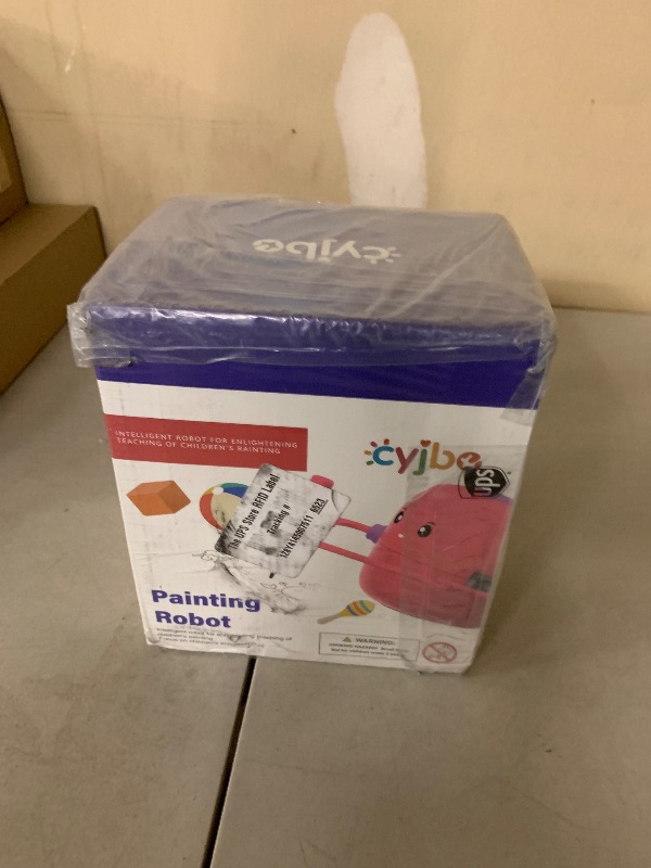 Photo 1 of CYJBE Interactive Educational Drawing Robot for Kids - Montessori Learning Toy with 150 Word Cards, Voice Interaction, Ages 5+ (Pink)