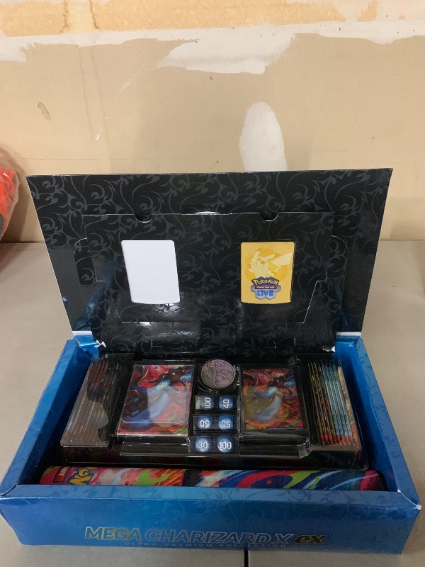 Photo 1 of Pokémon TCG: Mega Charizard X ex Ultra-Premium Collection * Open , May be missing cards *