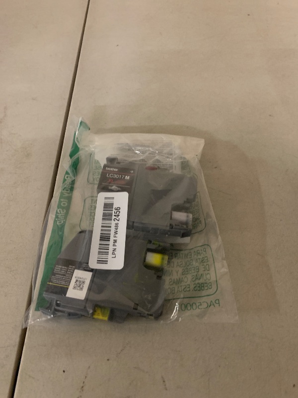 Photo 1 of Brother Printer LC30193PK Super High Yield XXL 3 Pack Ink Cartridges- 1 Ea: Cyan/Magenta/Yellow Ink