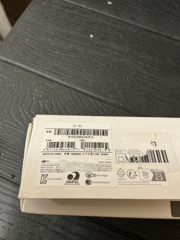 Photo 1 of DJI RC, Remote Controller with Lightweight Body, FHD Screen, 4hr Battery, Precision Control Sticks, O3+ Transmission