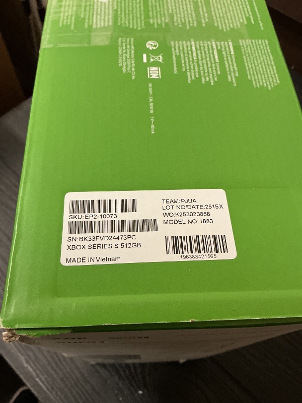 Photo 1 of Xbox Series S - All Digital Gaming Console - 512GB SSD - Includes Wireless Controller - 120FPS (Renewed Premium)
