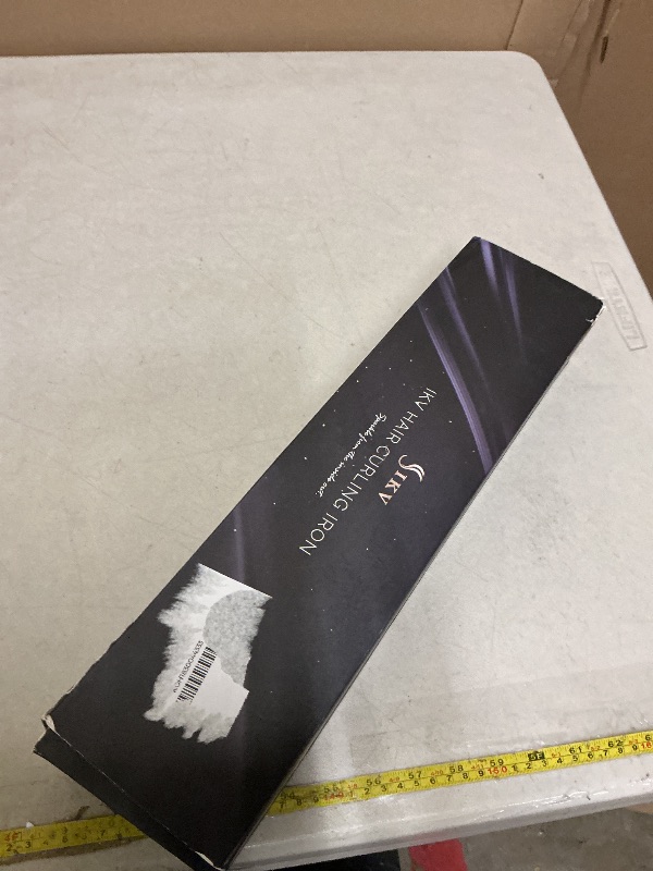 Photo 1 of 2 Inch Curling Iron Extra Long Barrel for Long Hair, Large Barrel Curling Wand Ceramic Tourmaline with LCD Display,10 Temps, Dual Voltage