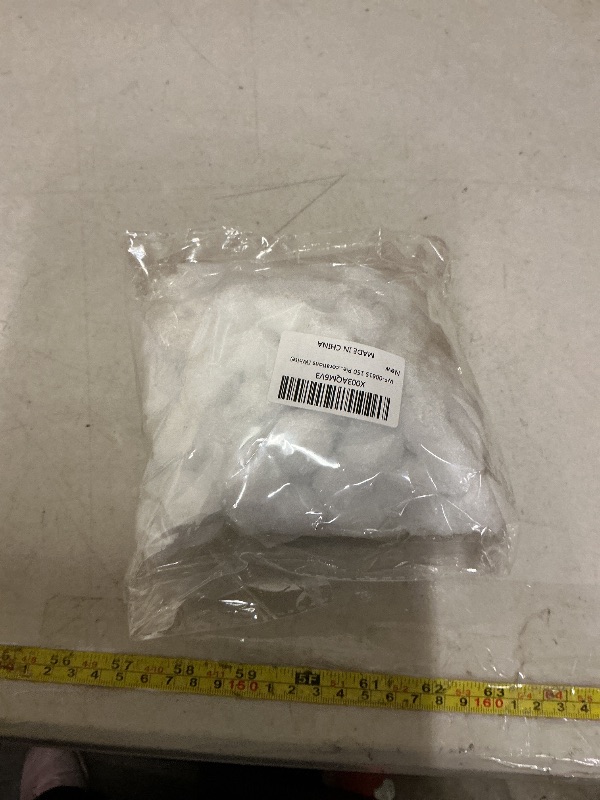 Photo 1 of 150 Pieces Pom Poms, 1 Inch White Craft Pom Poms, Fuzzy Pompom Puff Balls, Small Pom Pom Balls for DIY Arts Crafts Projects, Home Decorations