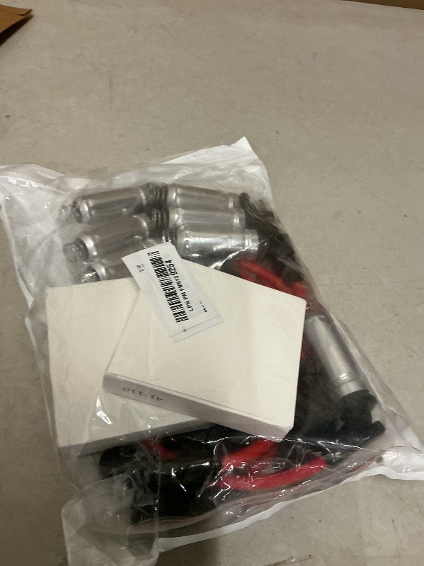 Photo 1 of 16PCS Spark Plugs and Wires Set Replacement OEM 48322,41-110 Spark Plug & Sparks Plugs Wires Set Compatible with Chevrolet/GMC/Cadillac/Hummer,Professional Sparks Plug and Wire