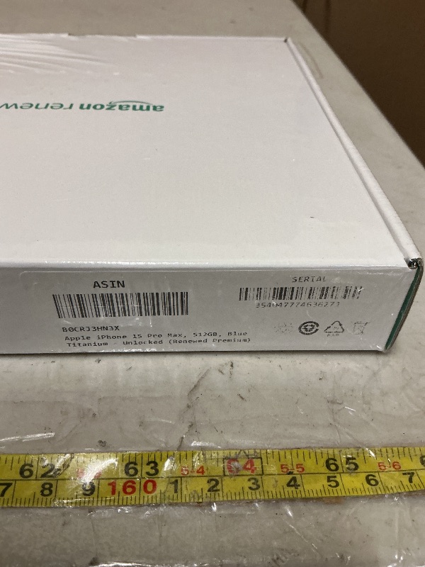 Photo 1 of Apple iPhone (Renewed Premium) 15 Pro Max, 512GB, Blue Titanium - Unlocked