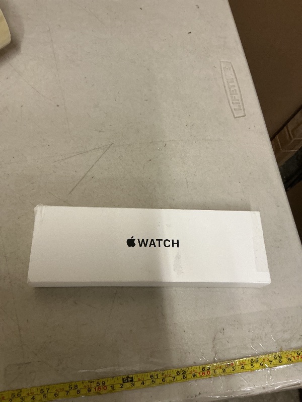 Photo 1 of Apple Watch SE (2nd Gen) [GPS 40mm] Smartwatch with Midnight Aluminum Case with Midnight Sport Band S/M. Fitness and Sleep Trackers, Crash Detection, Heart Rate Monitor, Retina Display