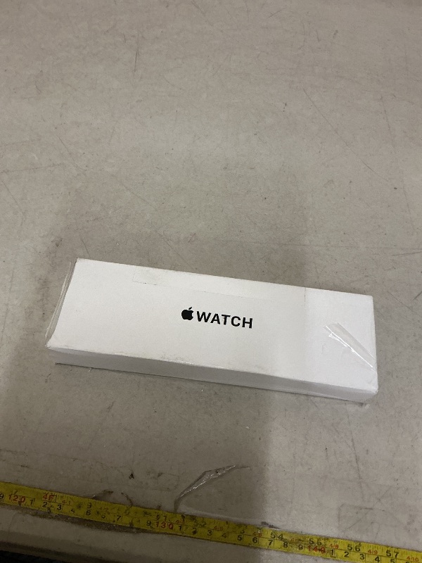 Photo 1 of Apple Watch SE 3 [GPS 44mm] Smartwatch with Midnight Aluminum Case with Midnight Sport Band - M/L. Fitness and Sleep Trackers, Heart Rate Monitor, Always-On Display, Water Resistant