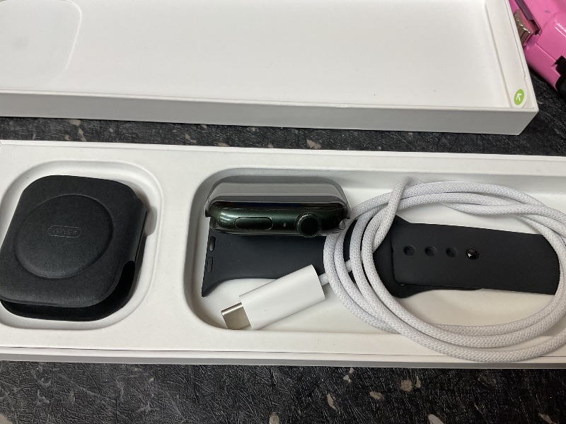 Photo 1 of Apple Watch Series 11 [GPS 46mm] Smartwatch with Jet Black Aluminum Case with Sport Band - M/L. Sleep Score, Fitness Tracker, Health Monitoring, Always-On Display, Water Resistant