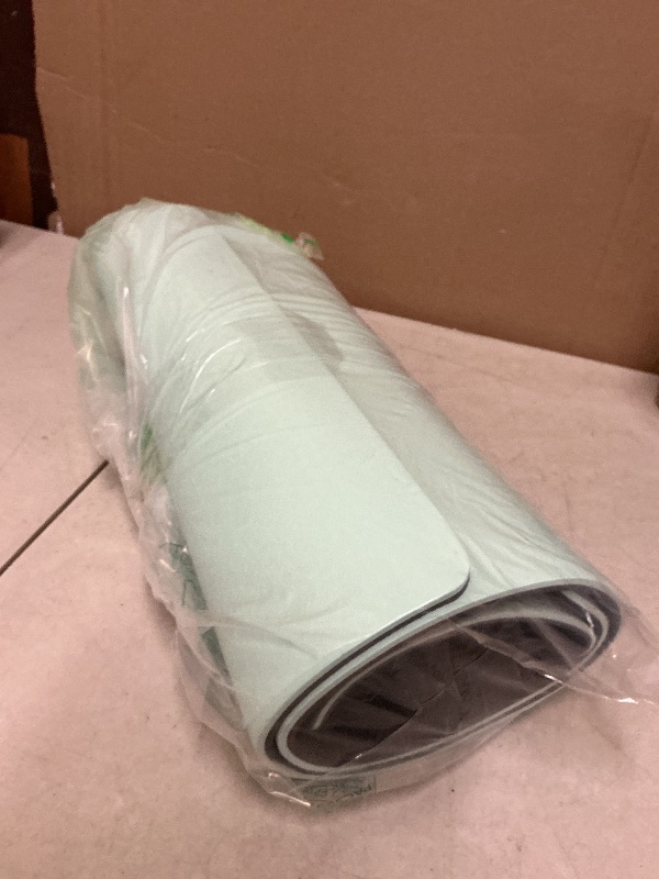 Photo 1 of 2 Pcs Sewing Machine Muffling Mat Pedal Sewing Mat Reduce Vibrations Noise No Slip Machine Accessories for Quilting(17'' X 36'' and 9'' X 14'',Green)