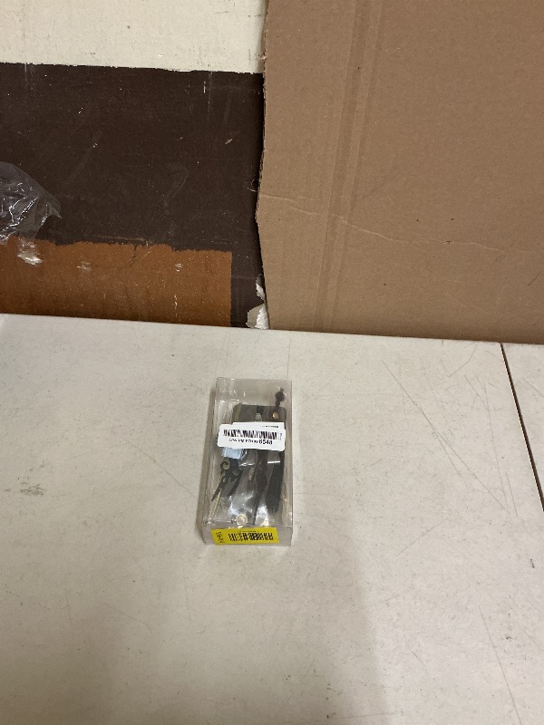 Photo 1 of 2Pcs Quartz Clock Mechanism Kit, Wall Clock Mechanisms Mattery Powered Replacement, Clock Movement Parts Motor Replacement DIY Repair Parts with 5 Set Hands (No Battery)