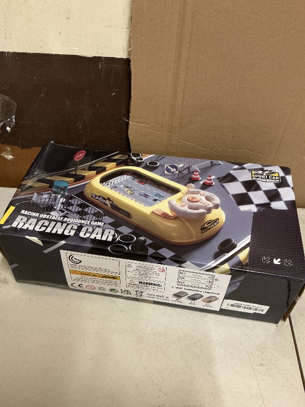 Photo 1 of LFACHTER Car Adventure Toy with Steering Wheel,Musical Steering Wheel Toys,Interactive Simulation Driving Toddler Simulated Driving Racing Car for Kids 4-6,for Kids Girls Xmas Birthday Gifts(White)