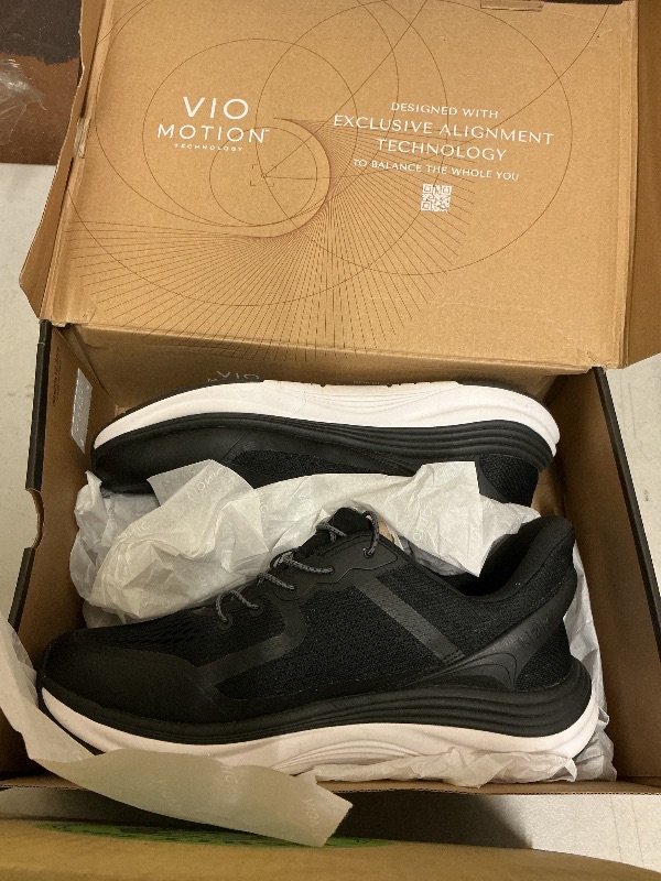 Photo 1 of Vionic Mens Walk Max Sneaker Black 10.5 W