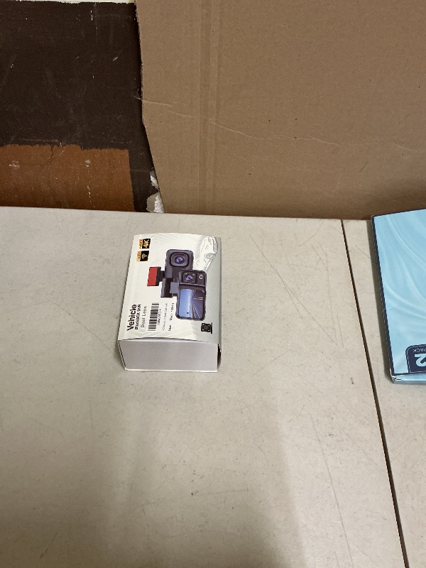 Photo 1 of 3 Channel 4K Dash Cam with 5GHz WiFi & APP Control, 4K+1080P+1440P Dash Cam Front and Rear Inside with 64GB Card, Dash Camera for Cars with Night Vision, Loop Recording, 24H Parking Mode, G-Sensor