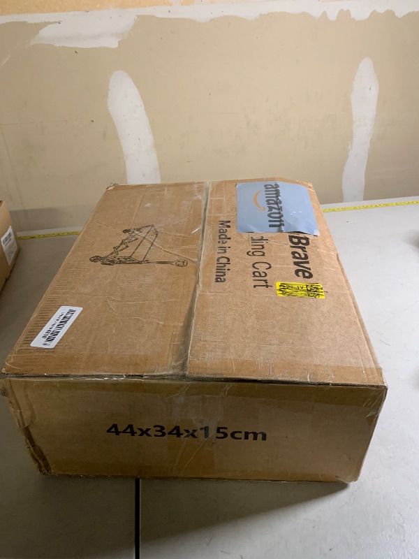 Photo 1 of InBrave Extra Long Collapsible Wagon Cart, 480LBS Heavy Duty Utility Wagons with All-Terrain Wheels, Foldable Grocery Carts for Gardening, Shopping, Beach, Camping, Black