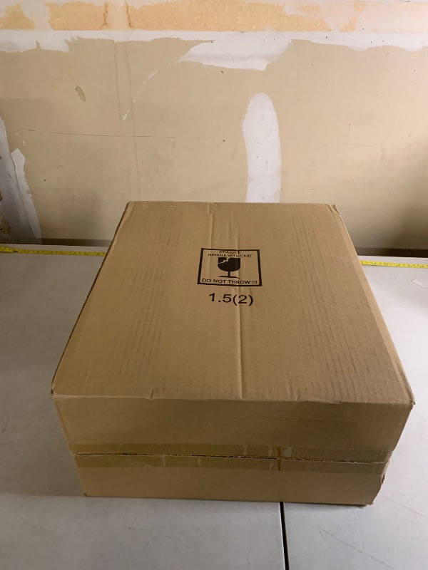 Photo 1 of 2 PCS 1.5 Gallon Drink dispenser, Glass Beverage Dispenser With Wood Stand, Large Water Drink Dispensers for Parties With Stainless Steel Spigot, Ideal for Lemonade,Juice, Tea, and Party Drinks