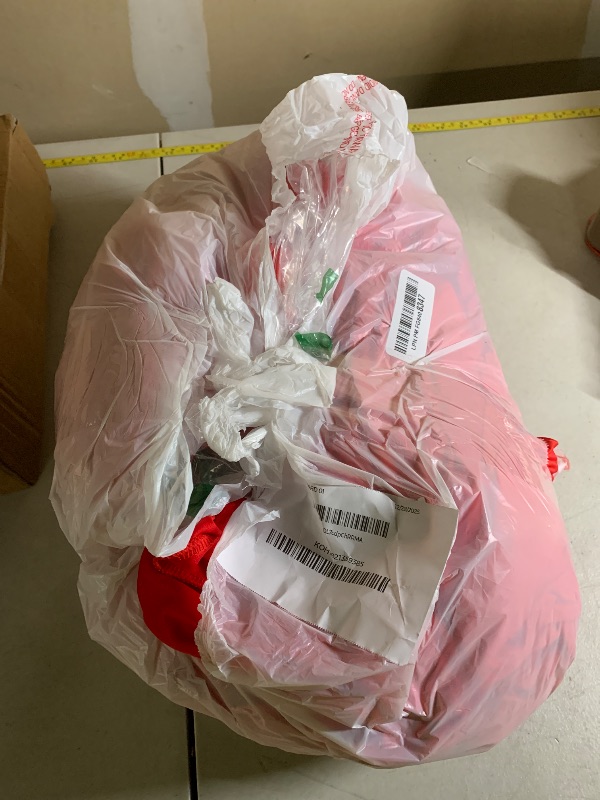 Photo 1 of 30ftx8ft Wrinkle Free Red Backdrop Curtains for Parties, Thick Polyester Backdrop Drapse 6 Panels 5ftx8ft for Weddings Birthday Photography Background Curtains