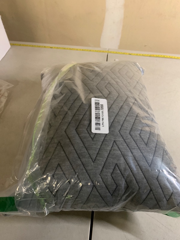 Photo 1 of 1 MIDDLE ONE Travel Pillow for Sleeping Camping, Memory Foam Small Pillow with Breathable Cover for Backpacking, Airplane, Car (15.5 X 12 Inch)