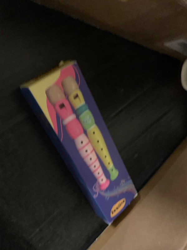 Photo 1 of 2 pcs Small Wooden Recorders for Toddlers, Colorful Piccolo Flute for Kids,Learning Rhythm Musical Instrument,Sealive Baby Early Education Music Sound Toys for Autism or Preschool Child (Random Color)