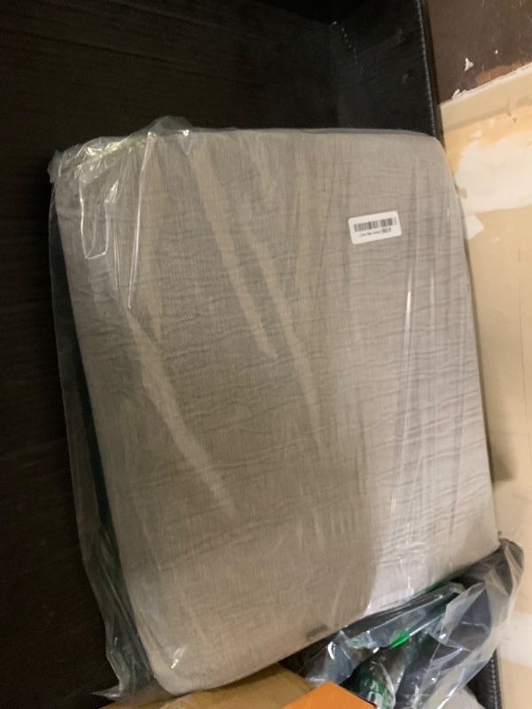 Photo 1 of TANYOO Back Support Pillow for Recliner Dual Layer Lumbar Support Pillow with Gel Memory Foam Ergonomic Orthopedic Lumbar Cushions for Elderly Lower Back Pain Relief Washable Cover Light Grey