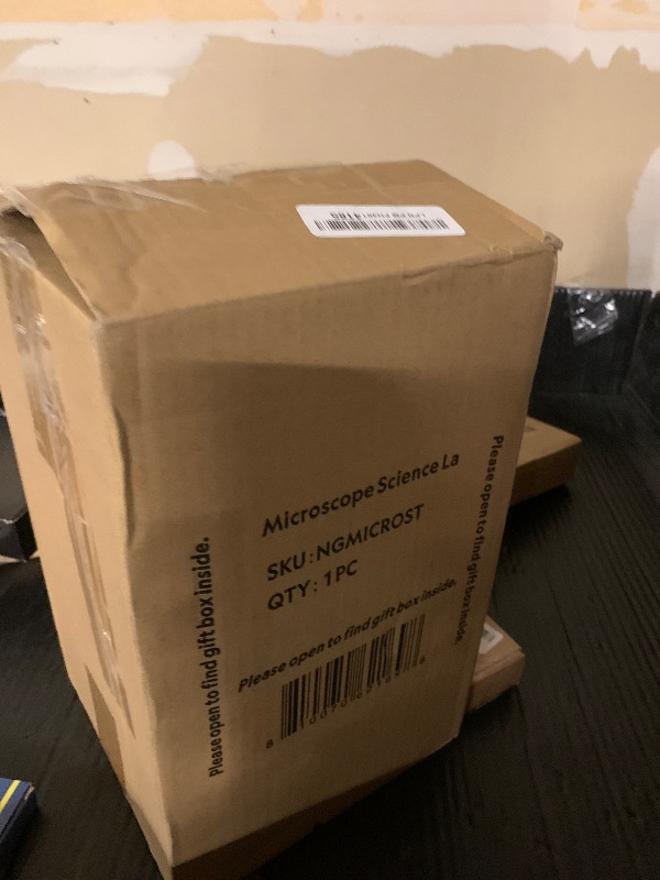 Photo 1 of NATIONAL GEOGRAPHIC Microscope for Kids - Science Kit with an Easy-to-Use Kids Microscope, Up to 400x Zoom, Blank and Prepared Slides, Rock & Mineral Specimens, STEM Project Toy