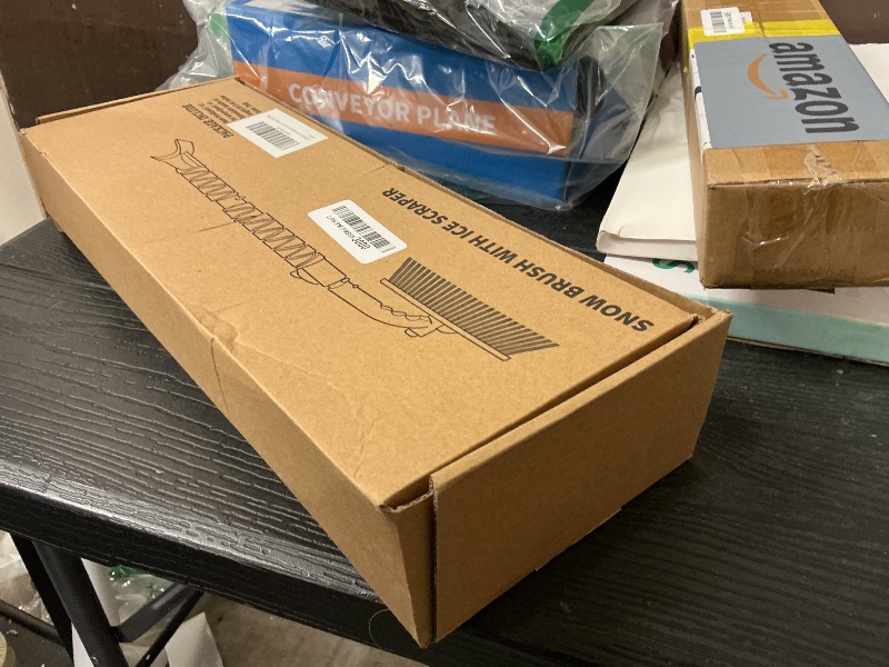 Photo 1 of OUSHASAA 44" Ice Scraper and Snow Brush for Car Windshield with Extendable, 360° Pivoting, Soft Bristle Head, Foam Grip, for Car, Truck, SUV Window Tool (Pink)