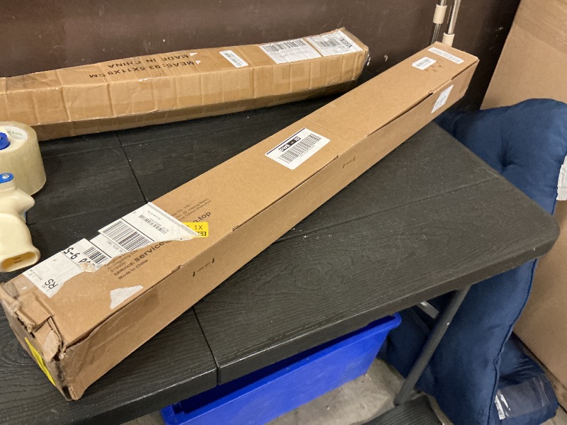 Photo 1 of 1 Inch Curtain Rods 36 to 72 Inches(3 to 6 ft) Telescoping Single Drapery Rod, USFOOK Silver Curtain Rods for Windows 24 to 68 Inches with Translucent Finials