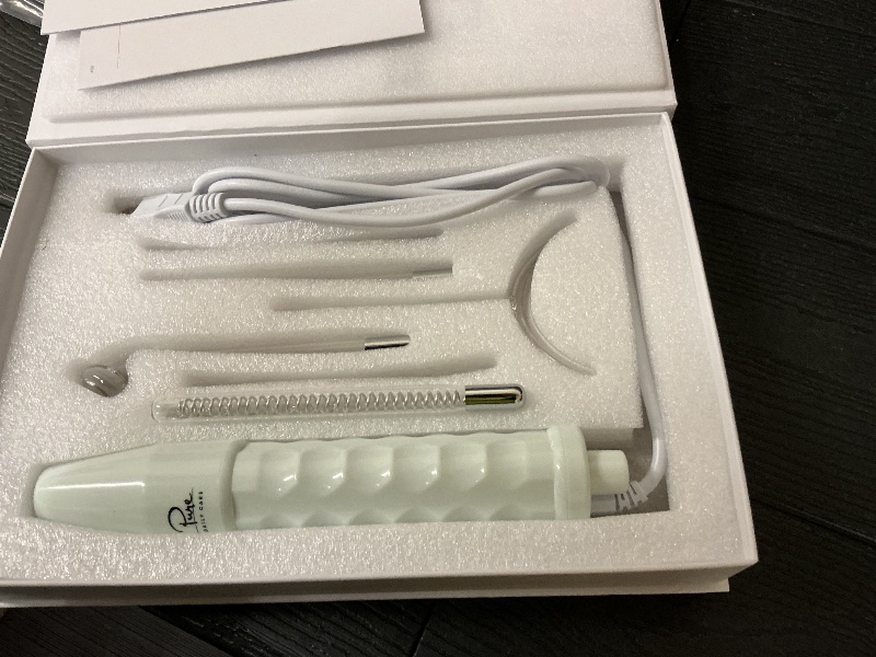 Photo 1 of Pure Daily Care NuDerma Clinical Portable Skin Therapy Wand, Machine with 6 Fusion Neon + Argon Wands – Anti Aging - Clarifying - Skin Tightening & Radiance - Wrinkle Reducing