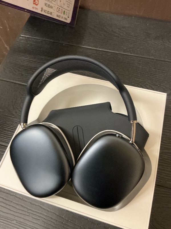 Photo 1 of Apple AirPods Max Wireless Over-Ear Headphones, Pro-Level Active Noise Cancellation, Transparency Mode, Personalized Spatial Audio, USB-C Charging, Bluetooth Headphones for iPhone - Midnight