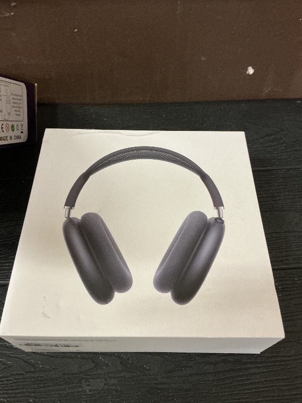 Photo 1 of Apple AirPods Max Wireless Over-Ear Headphones, Pro-Level Active Noise Cancellation, Transparency Mode, Personalized Spatial Audio, USB-C Charging, Bluetooth Headphones for iPhone - Midnight