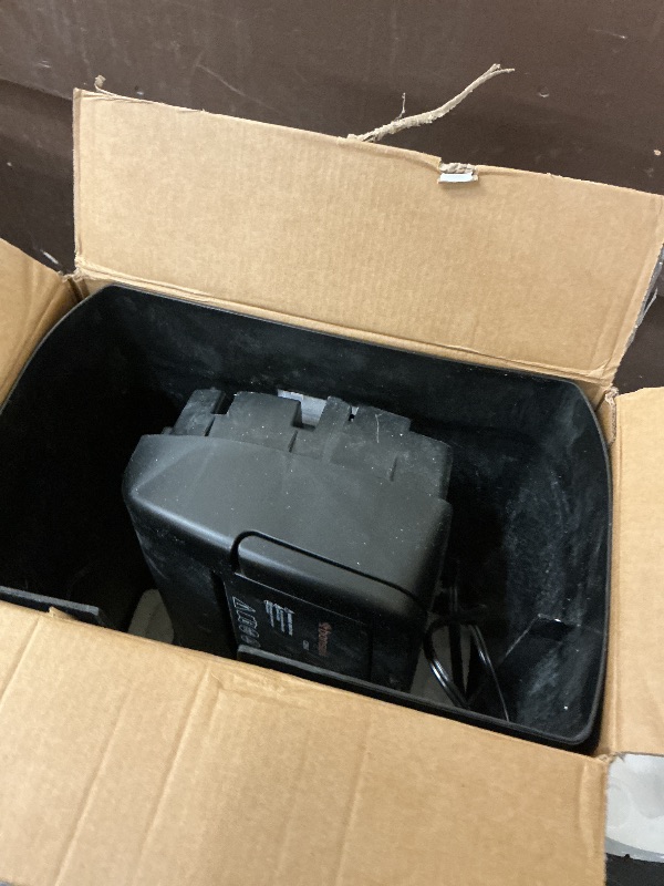 Photo 1 of Bonsaii 10-Sheet Cross Cut Paper Shredder, 5.5 Gal Home Office Heavy Duty Shredder for Credit Card, Staple, Clip with Transparent Window(C209-D)