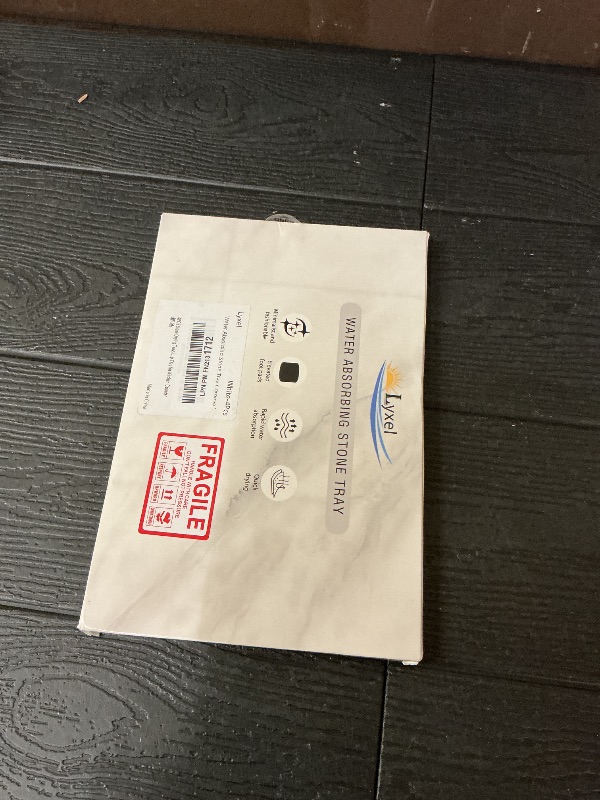 Photo 1 of 4PCS Stone Drying Trays for Bathroom Sink, Water Absorbing Stone Tray, Water Absorbent Diatomaceous Earth Tray and Coaster, Diatomite Soap Dish, Drying Stones Soap Trays for Kitchen Counter