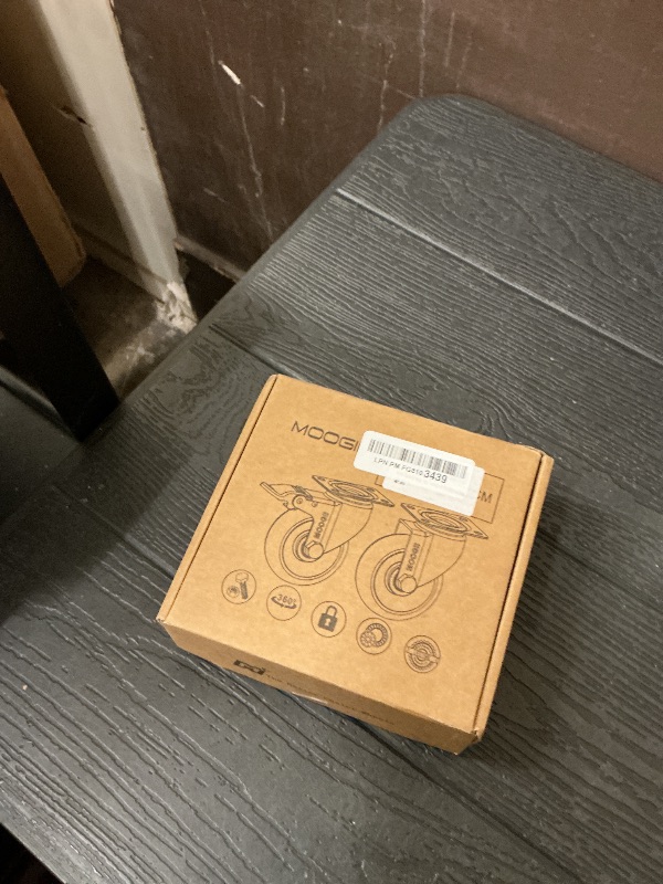 Photo 1 of 2 Inch Caster Wheels, Casters Set of 4 with Brake and Load 600 Lbs, Locking Industrial Swivel Top Plate Casters Wheels for Tiny Furniture and Small Workbench Cart