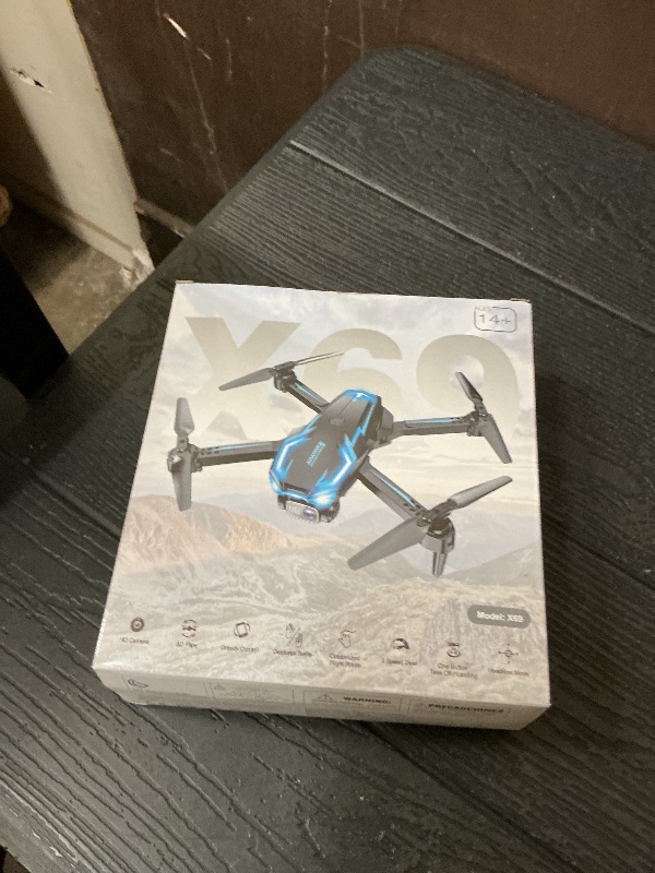 Photo 1 of 2K HD FPV Drone with Camera for Adults - Altitude Hold, One-Key Takeoff/Landing, 3 Speed Modes, Headless Mode, 2 Batteries, Foldable & Portable, Best Gifts for Beginners, Teen Boys & Girls