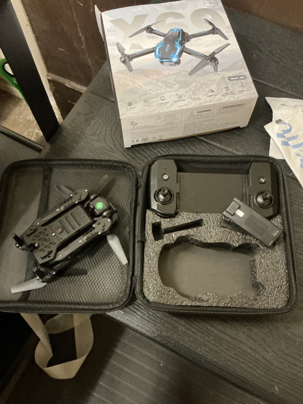 Photo 1 of 2K HD FPV Drone with Camera for Adults - Altitude Hold, One-Key Takeoff/Landing, 3 Speed Modes, Headless Mode, 2 Batteries, Foldable & Portable, Best Gifts for Beginners, Teen Boys & Girls