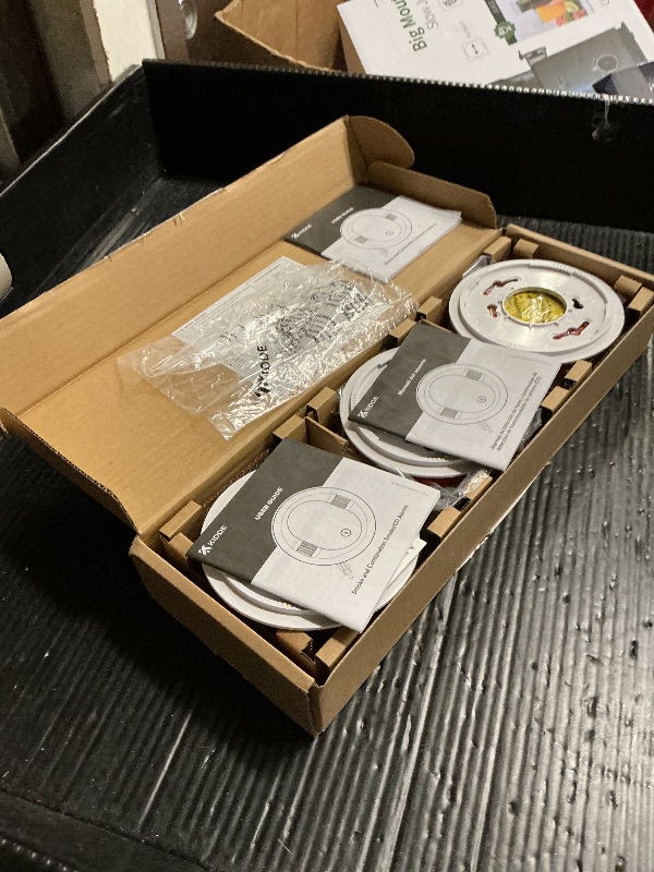 Photo 1 of Kidde Hardwired Smoke & Carbon Monoxide Detector for Home, 10-Year Battery Backup, Interconnectable, 3-Pack