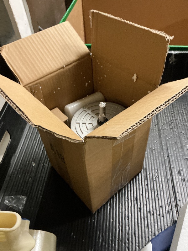 Photo 1 of 5KCP39LFY534AS Condenser Fan Motor Replacement for Carrier HC39GE242 HC39GE242A HB39GQ232 HB38GE242, 1/4 HP 825 RPM 208-230V 48Y Frame CWLE