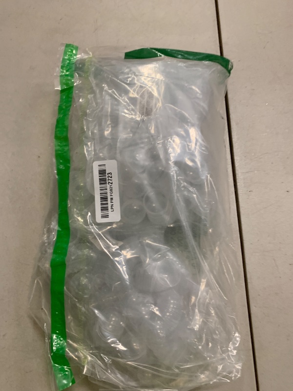 Photo 1 of 200 Pack Gumball Vending Machine Capsules, 1.1 Inch Plastic Containers for Toys, Prizes, Themed Party Favors, For Ages 3-14