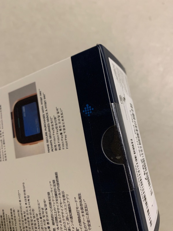 Photo 1 of Fitbit Versa 2 Special Edition Health and Fitness Smart Watch with Heart Rate, Music, Alexa Built-In, Sleep and Swim Tracking, Navy and Pink Woven/Copper Rose, One Size (S and L Bands Included), 2.3