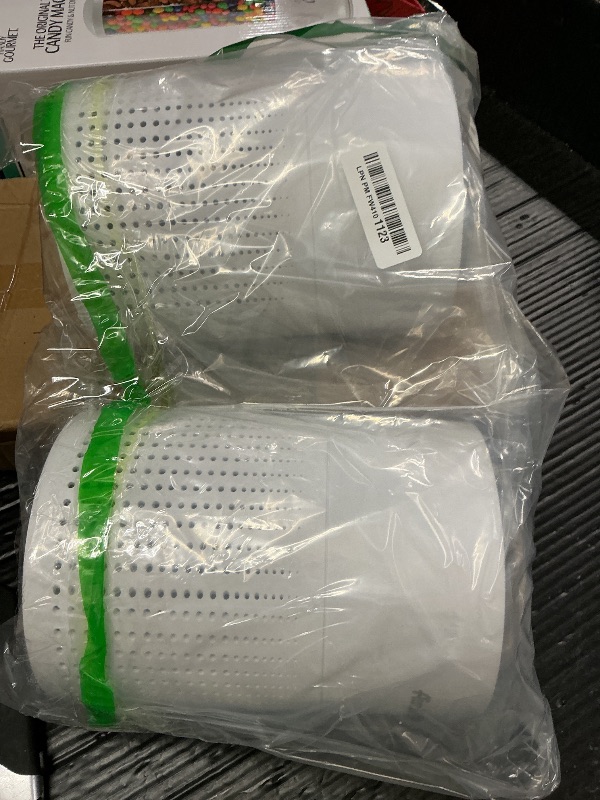 Photo 1 of 2 Pack Air Purifiers for Home Bedroom H13 True HEPA Air Filter Cleaner, Odor Eliminator, Remove Smoke Dust Pollen Pet Dander, Night Light For Home Living Room Dorm, Quiet 24dB Filtration System