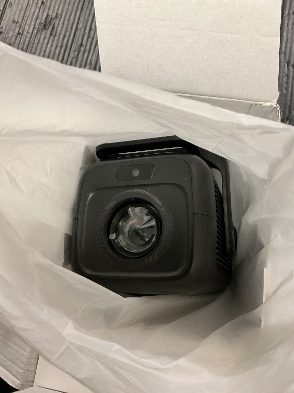 Photo 1 of [Auto Focus & 2026 Upgraded] Mini Projector 1080P FHD Support 4K Portable Projector with WiFi6 and Bluetooth5.4 Built-in App 180° Adjustable Auto Keystone, Compatible with HDMI/Laptop/USB, Black