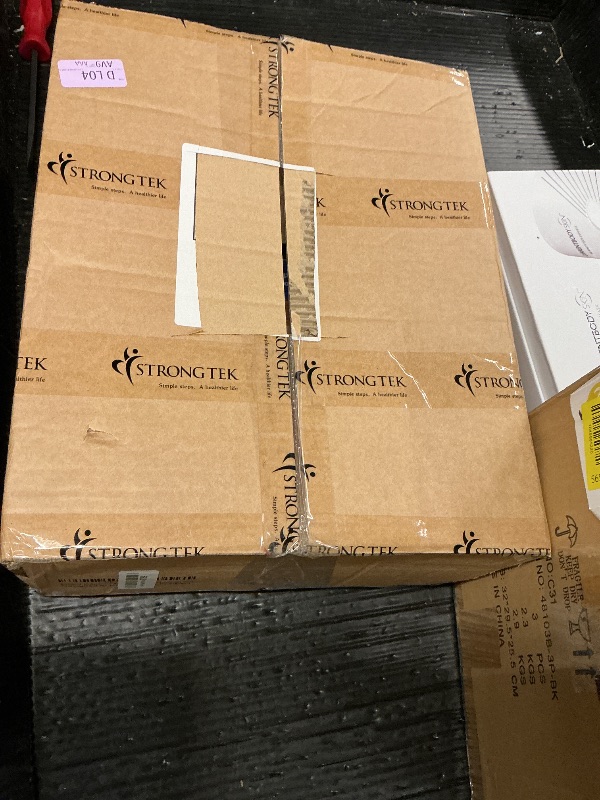 Photo 1 of StrongTek Professional Wooden Slant Board, Adjustable Incline Board, and Calf Stretcher, Stretch Board - Extra Side-Handle Design for Portability, Full-Coverage