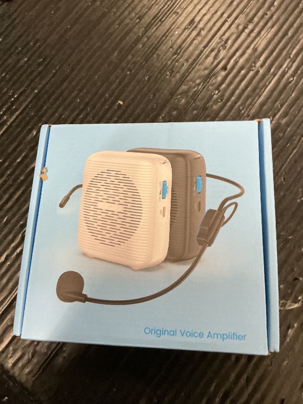 Photo 1 of (Black) Portable Rechargeable Voice Amplifier for Teachers, Coaches, Tour Guides, presentations, and Meetings with a Large Number of attendees
