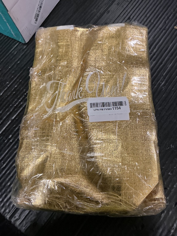 Photo 1 of 30 Pcs Thank You Gift Bags with Handles 10"H x 8"L x 4" W Inch Bulk Reusable Thank You Return Gift Bags Nonwoven Foldable Bag for Business, Shopping, Wedding, Baby Shower, Graduations, Party Favors