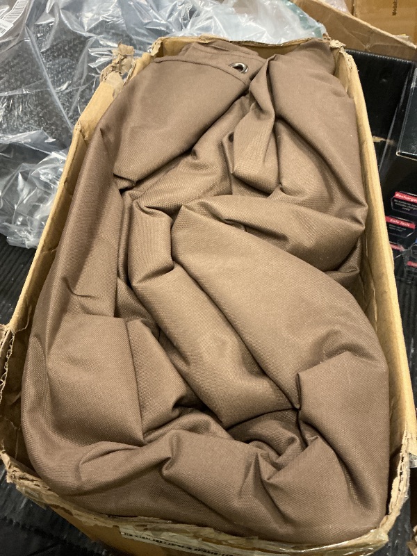 Photo 1 of BPS 12' x 16' Gazebo Privacy Curtains with Double Zipper, 4-Panels Side Wall Universal Gazebo Side Panels Replacement for Patio, Outdoor Canopy, Garden and Backyard (Curtain Only)