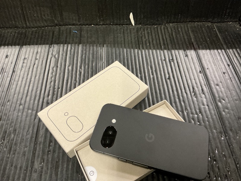 Photo 1 of Google Pixel 9a with Gemini - Unlocked Android Smartphone with Incredible Camera and AI Photo Editing, All-Day Battery, and Powerful Security - Obsidian - 128 GB