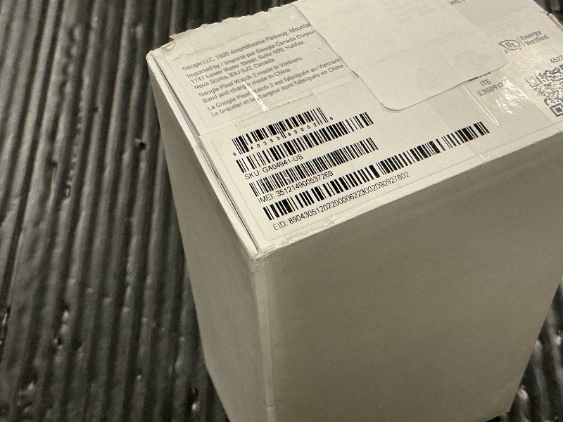 Photo 1 of Google Pixel Watch 2 (Previous Model) with the Best of Fitbit - Heart Rate Tracking, Stress Management, Safety Features - Android Smartwatch - Matte Black Aluminum Case - Obsidian Active Band - LTE