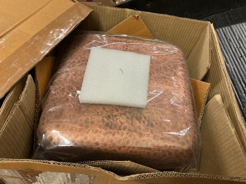 Photo 1 of Monarch Abode Kitchen & Bar Sink – 12-inch Glasgow Dual Mount Drop in Bar Prep Sink, Hand Hammered Pure Copper Sinks, Drop in or Undermount Kitchen Sinks, Decorative Single Dual Mount Bowl