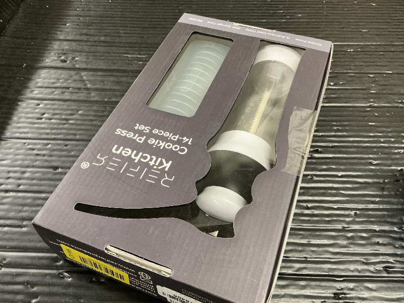 Photo 1 of 14-Piece Cookie Press Set - Upgraded - Stainless Steel Disks & Storage Case - Heavy-Duty Design